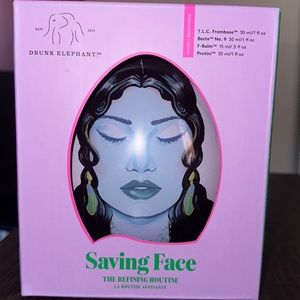 Drunk Elephant Saving Face Kit: The Refining Routine